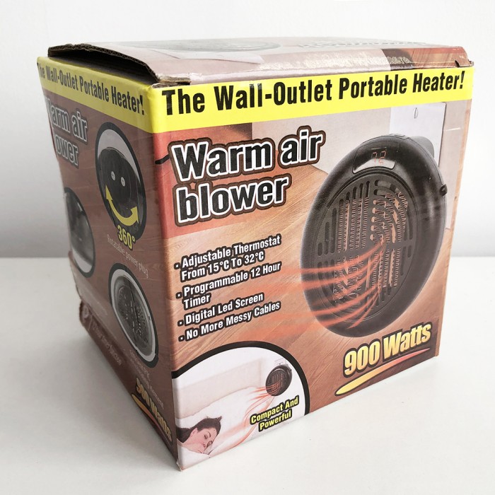 Повітряний тепловентилятор Wonder Heater 900 Вт, Настільний обігрівач для дому, XO-746 Переносний обігрівач