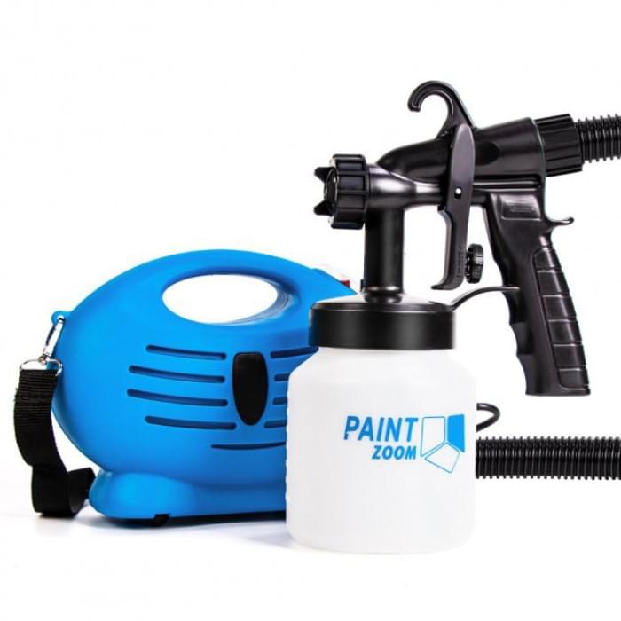 Пульверизатор розпилювач для густої фарби PAINT ZOOM, Фарбопульт QC-105 електричний переносний
