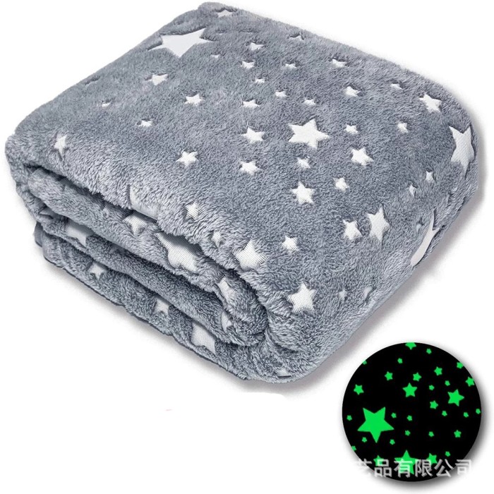 Плед покривало ковдра ковдра що світиться день-ніч зірка Blanket kids Magic Star EN-707 150х100 см