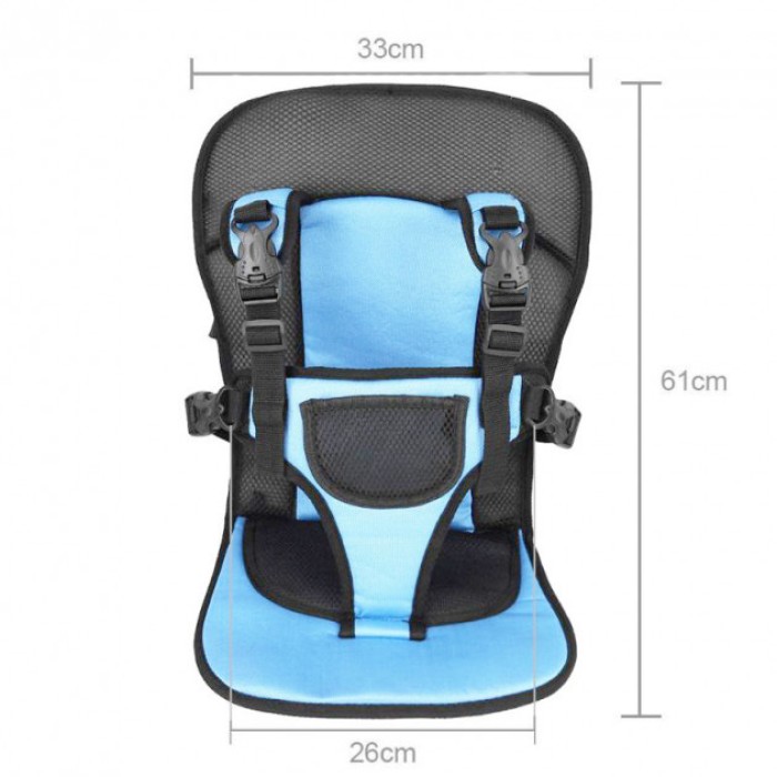 Безкаркасне автомобільне крісло для перевезення дітей Multi Function Car Cushion, Автокрісло UQ-961 група 123