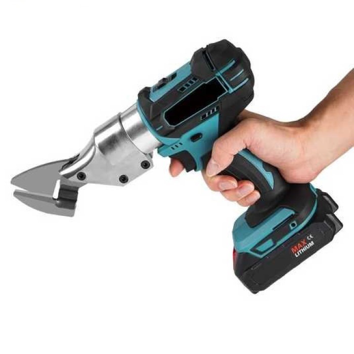 Електричні ножиці ножиці Krafftec DJS130R, Ножиці бляхаря для металу прямі GV-12