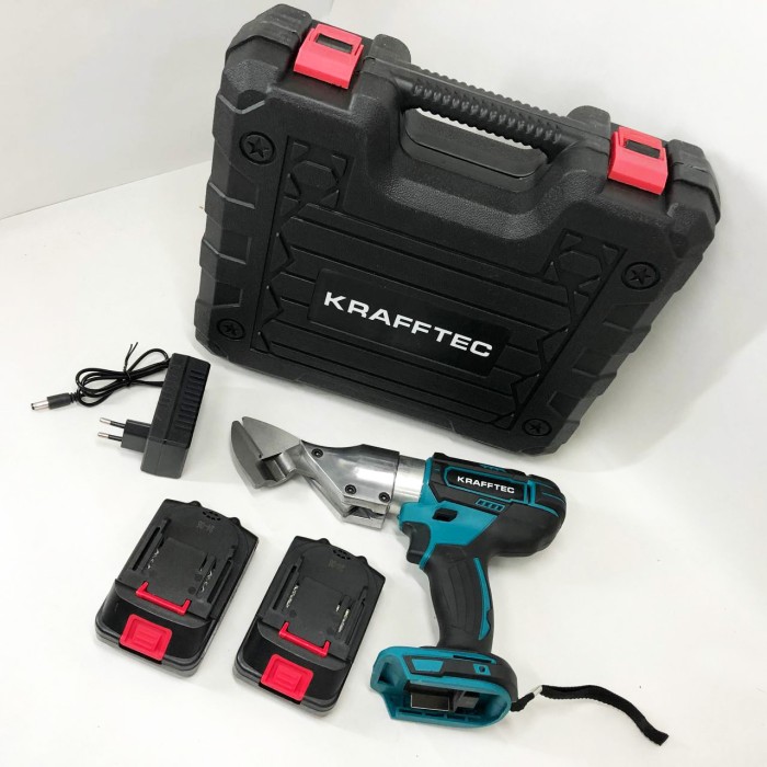 Ножиці по металу для фігурного різання Krafftec DJS130R, Електроножиці, Ножі для металочерепиці IQ-26