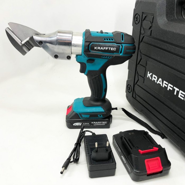 Ножиці по металу для фігурного різання Krafftec DJS130R, Електроножиці, Ножі для металочерепиці IQ-26