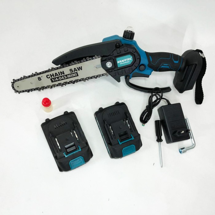 Ланцюгова міні-пила для ремонту, Ручна ланцюгова пила на батареї, Пила для дерева на батарейках EF-33