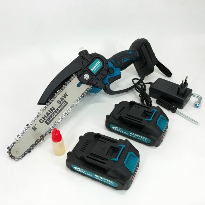 Пила для обрізки дерев і чагарників Krafftec, Міні-пила для дому та саду, Міні-пила в кейсі WA-37