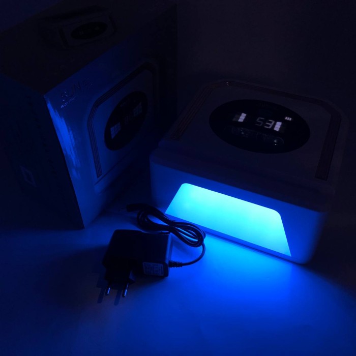 Лампа для сушки нігтів манікюр UV LAMP SUN Y31, Професійна лампа для нігтів CS-177 з таймером