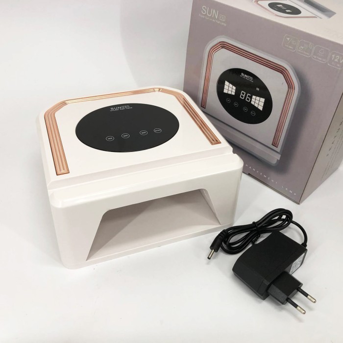 Льодова лампа для нігтів набір, Лампа для манікюру sun з таймером Хороша світлодіодна нігтів EA-17