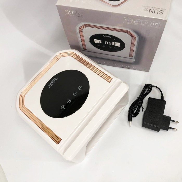 Льодова лампа для нігтів набір, Лампа для манікюру sun з таймером Хороша світлодіодна нігтів EA-17