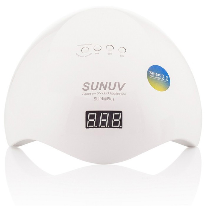 Лампа для нігтів з довгим терміном служби SUNUV SUN 5 PLUS 48W, Гібридна лампа для сушіння гель-лаку VQ-99