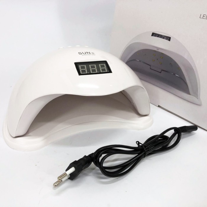 Сушарка для звичайного лаку для нігтів SUNUV SUN 5 PLUS 48W, База для нігтів Проф сушка WD-51