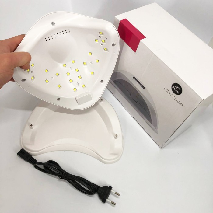 Сушарка для звичайного лаку для нігтів SUNUV SUN 5 PLUS 48W, База для нігтів Проф сушка WD-51