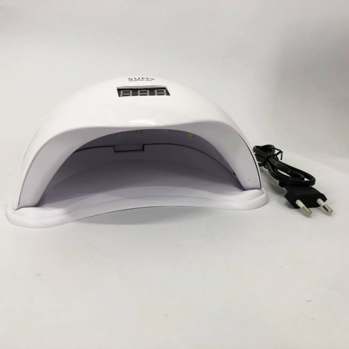 Лампа для манікюру Sun 5 nail lamp FD93-1 led для сушіння гель лаку з таймером для домашнього використання
