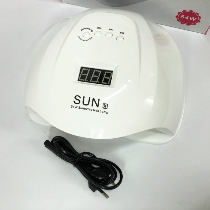 Проф сушка для нігтів 54w FD 160A, Лампа для манікюру з екраном Маленька лампа сушіння гель-лаку DZ-95