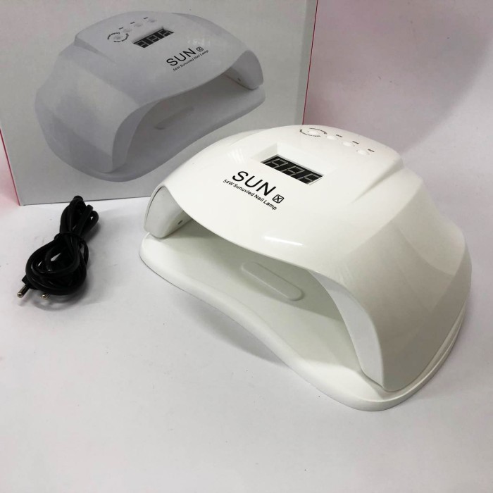 Проф сушка для нігтів 54w FD 160A, Лампа для манікюру з екраном Маленька лампа сушіння гель-лаку DZ-95