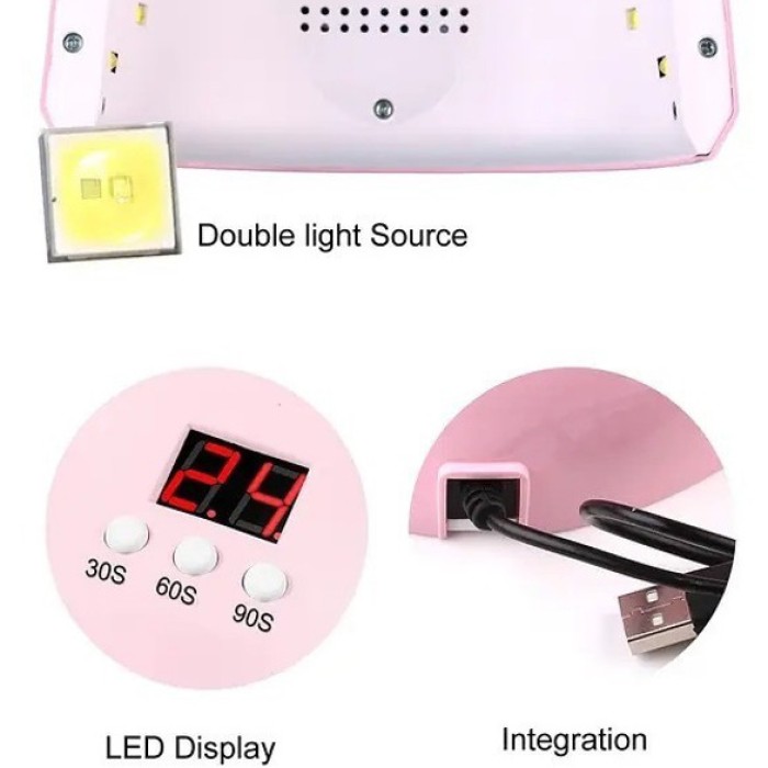 Сушка для педикюру, Лампа для гель-лаку портативна Портативна сушарка нігтів GU-39