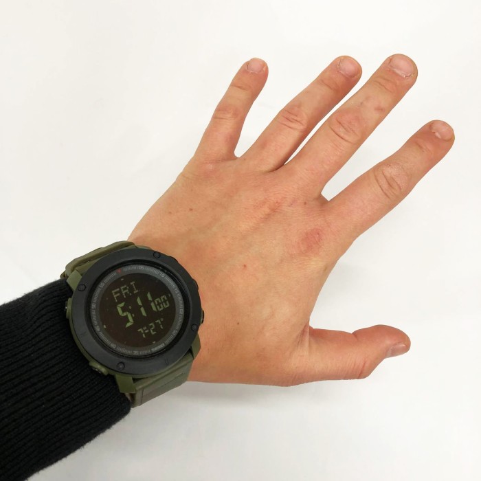 Протиударний годинник, Армійський годинник мілітарі, Годинник для походу Спортивний наручний YH-23