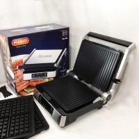 Електричний гриль для квартири, Настільний гриль з притиском Бутербродниця сендвічниця OA-38