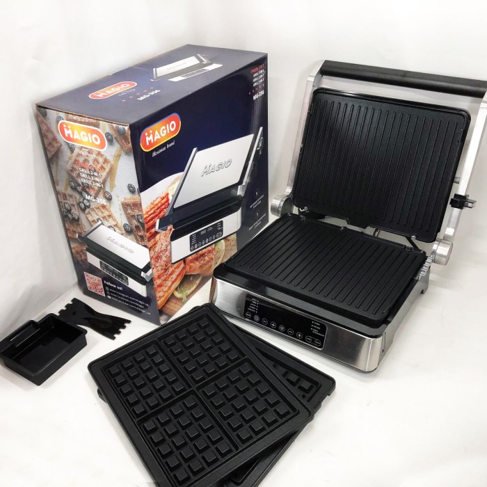 Електричний гриль для квартири, Настільний гриль з притиском Бутербродниця сендвічниця OA-38