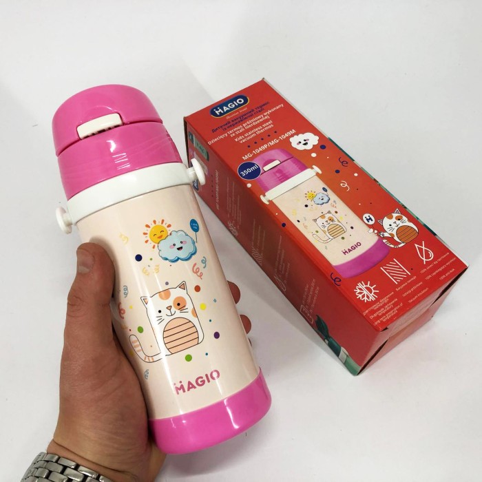 Термоконтейнер для напоїв, Термокружка для напоїв води Термофляга Якісний термос маленький DR-29