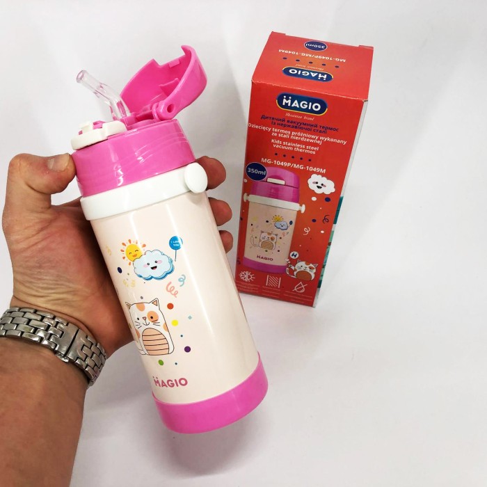 Термоконтейнер для напоїв, Термокружка для напоїв води Термофляга Якісний термос маленький DR-29