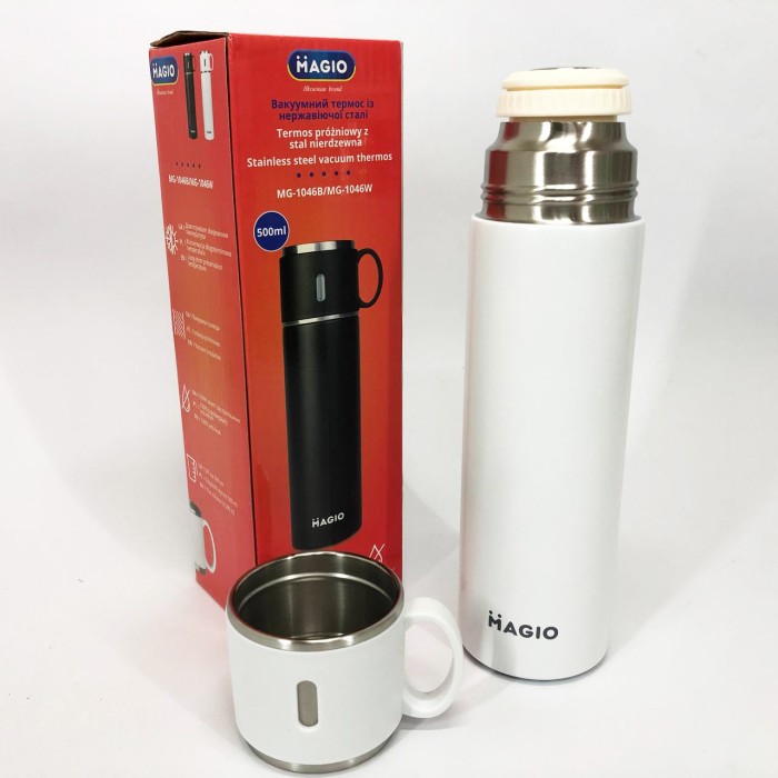 Термокружка з вакуумною ізоляцією, Термос похідний для напоїв, Термос для гарячого чаю AN-59