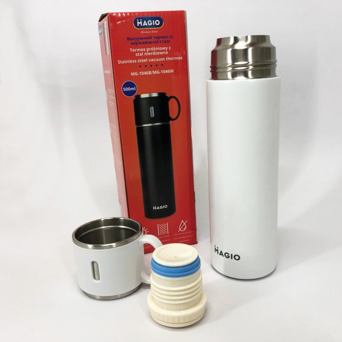 Термокружка з вакуумною ізоляцією, Термос похідний для напоїв, Термос для гарячого чаю AN-59