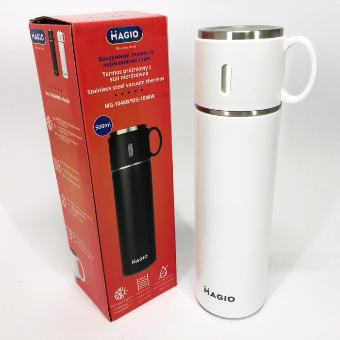 Термос для води MAGIO, Термоконтейнер для напоїв Побутовий термос домашній дому SK-66