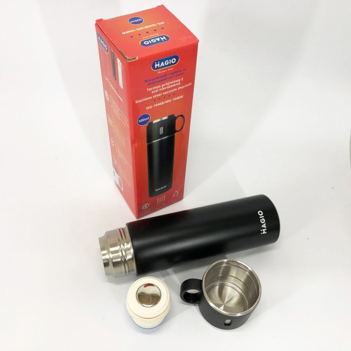 Термокружка для походу, Гарний невеликий термос, Якісний термос маленький Гарячий для чаю OZ-56