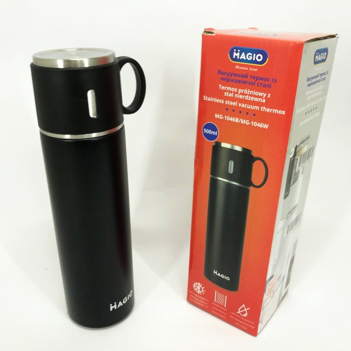 Термокружка для походу, Гарний невеликий термос, Якісний термос маленький Гарячий для чаю OZ-56