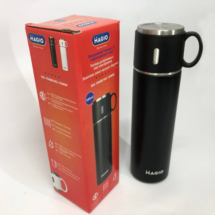 Термокружка для походу, Гарний невеликий термос, Якісний термос маленький Гарячий для чаю OZ-56