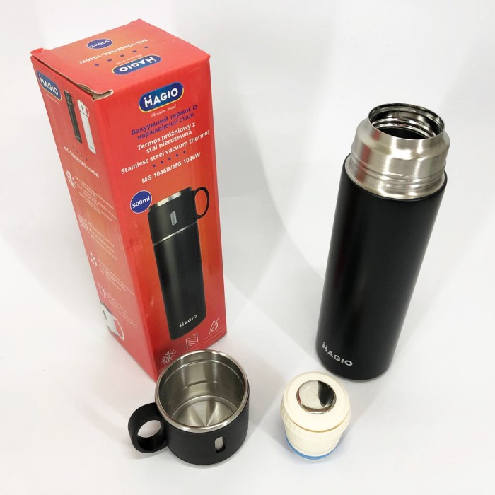 Термос з нержавіючої сталі MAGIO, Хороший термос для чаю для напоїв на спеку EM-22