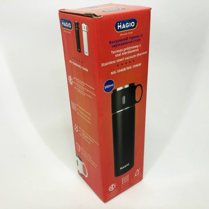 Термос з нержавіючої сталі MAGIO, Хороший термос для чаю для напоїв на спеку EM-22