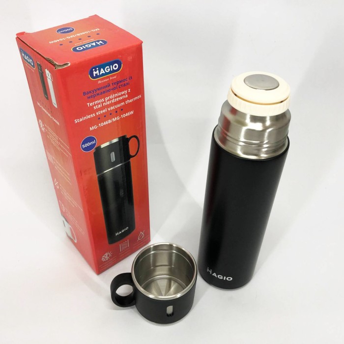 Термос з нержавіючої сталі MAGIO, Хороший термос для чаю для напоїв на спеку EM-22