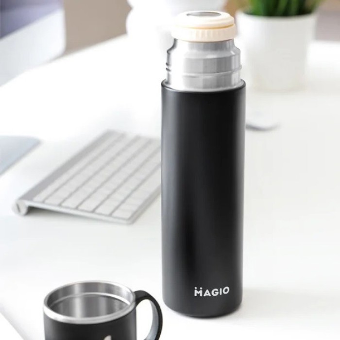 Термос з нержавіючої сталі MAGIO, Хороший термос для чаю для напоїв на спеку EM-22