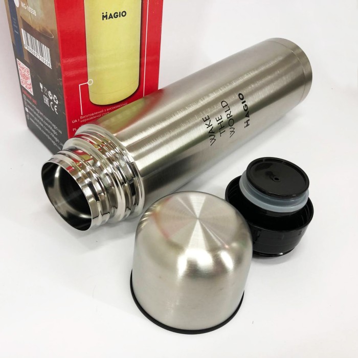 Термос для чаю топ, Класичний термос для чаю і кави, Термос питний туристичний Питний OB-87