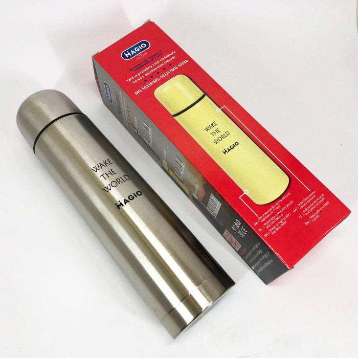 Термос для чаю топ, Класичний термос для чаю і кави, Термос питний туристичний Питний OB-87