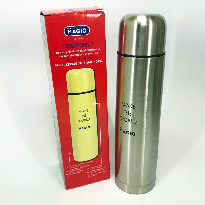 Термос для чаю топ MAGIO, Якісний термос для дому, Гарячий термос для чаю теплих напоїв DE-45