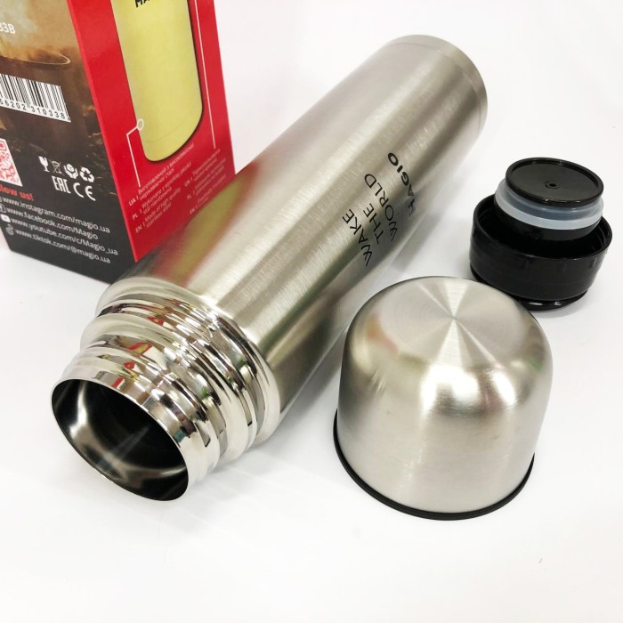 Термос для чаю топ MAGIO, Якісний термос для дому, Гарячий термос для чаю теплих напоїв DE-45