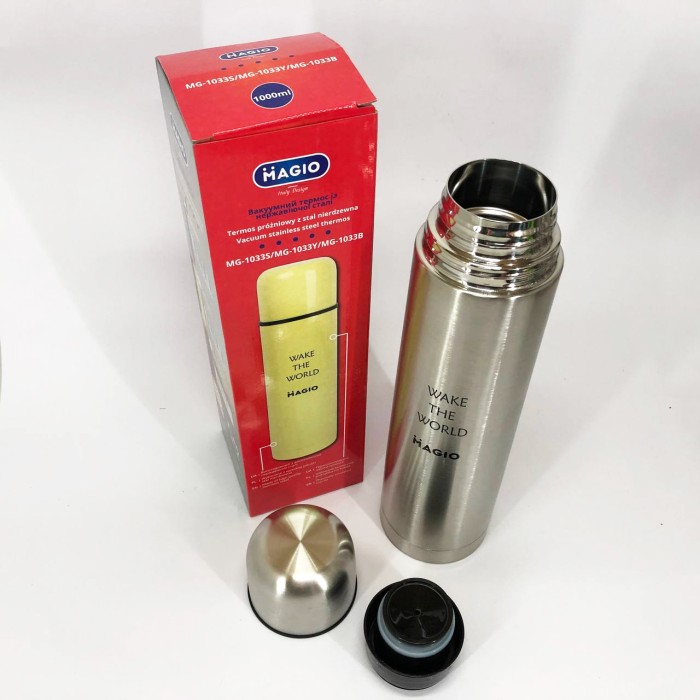 Термос для чаю топ MAGIO, Якісний термос для дому, Гарячий термос для чаю теплих напоїв DE-45