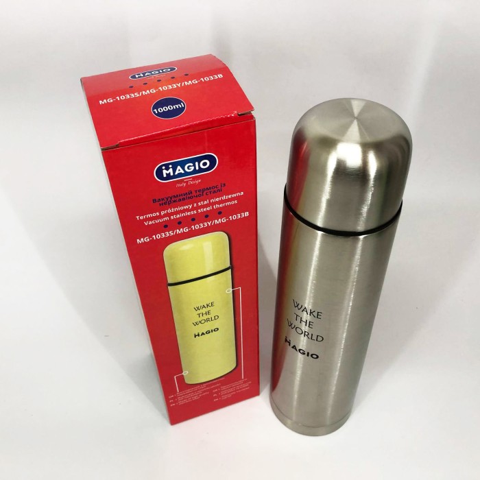 Термос для чаю топ MAGIO, Якісний термос для дому, Гарячий термос для чаю теплих напоїв DE-45
