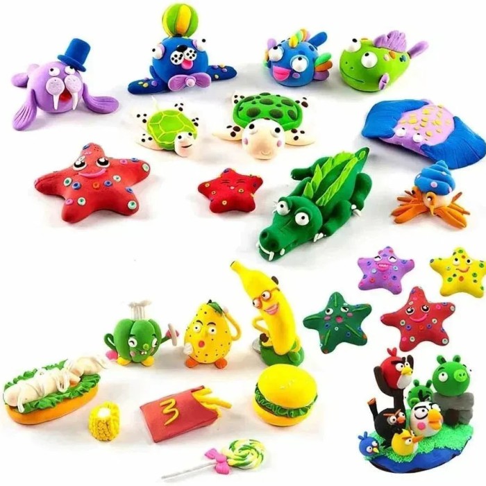 Тесто Ігри з тестом для ліплення, Маса для ліплення легка дітей Дитячий набір пластилін WU-87