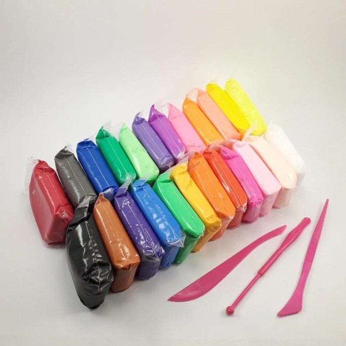 Тесто Ігри з тестом для ліплення, Маса для ліплення легка дітей Дитячий набір пластилін WU-87