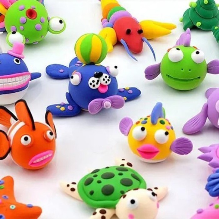 Тісто для ліплення єдиноріжка 24, Дитячий пластилін, Пластилін для дітей Набір ліплення творчий ST-37