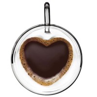 Чашка з подвійними стінками подвійним дном Con, Склянки для чаю подвійні, Склянки з подвійним дном EU-49