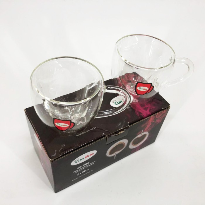 Скляні чашки для напоїв з подвійними стінками, Подвійні скляні чайні чашки, Склянки з подвійним дном IG-13