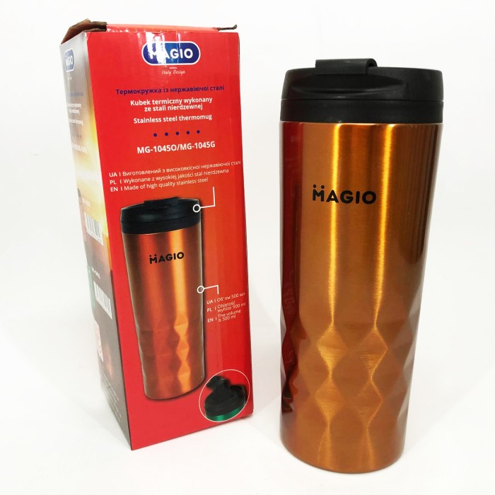 Термос для напоїв на спеку Magio MG-1045O, Термос для теплих напоїв гарячого чаю KB-91