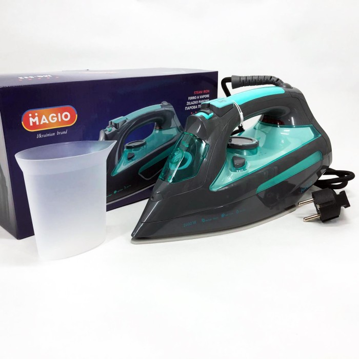Праска для одягу на пару Magio, Домашня праска з парою для прасування будь-якого одягу PB-46