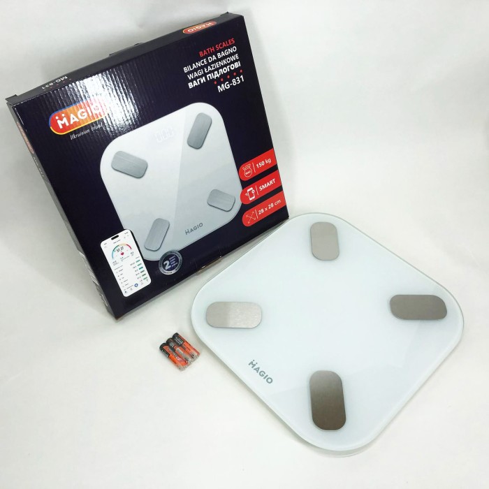 Ваги, Підлогові ваги скляні, Підлогові ваги для зважування ваги Електронні YS-95