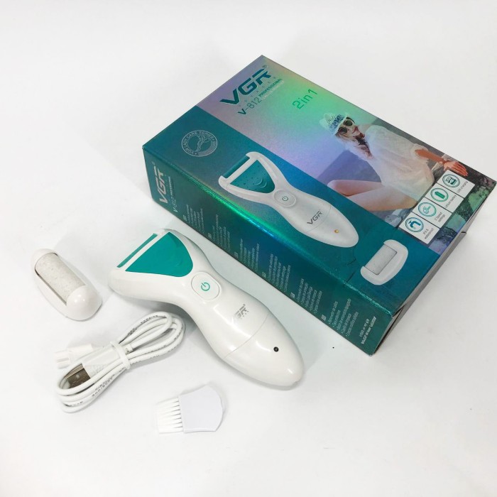 Пилка шліфування для стоп VGR V-812, Електрична пилка пемза, Електрична щітка для ніг, Пемза ролик PC-23