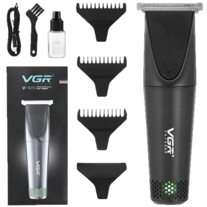 Акумуляторний універсальний тример для стрижки VGR, Машинка для стрижки з насадками бездротова KQ-97